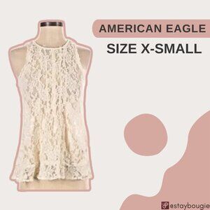 American Eagle Lace Top - Size XS